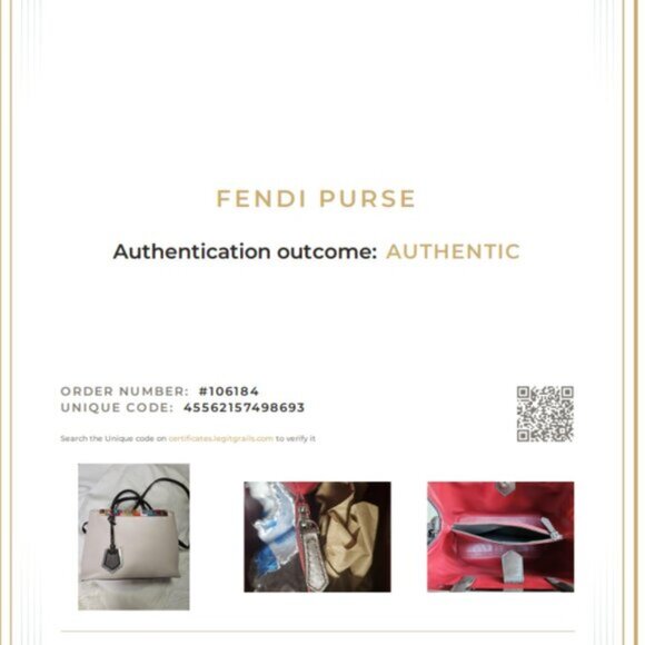 SOLD Fendi 2jours Leather Authenticated - Picture 5 of 16